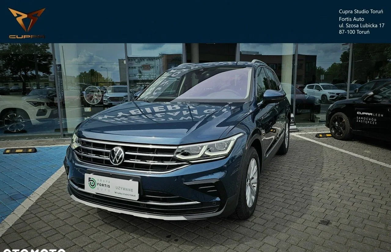 samochody osobowe Volkswagen Tiguan cena 129900 przebieg: 27700, rok produkcji 2020 z Giżycko